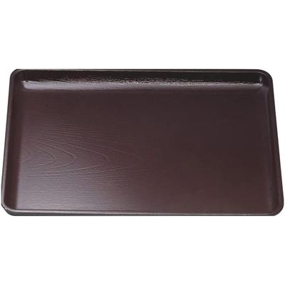Keyaki Kaiseki Shintame Size X 33cm X Made of Simple Made In Japan J-kitchens Non-Slip Tray, 48cm, Tray, SL, 48.5cm 2cm, Plastic, Design,