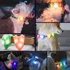 Silicone LED Pet Safety Light Anti-Lost Waterproof Dog Flashing Light 3 Light Modes High Brightness Blinking LED Collar