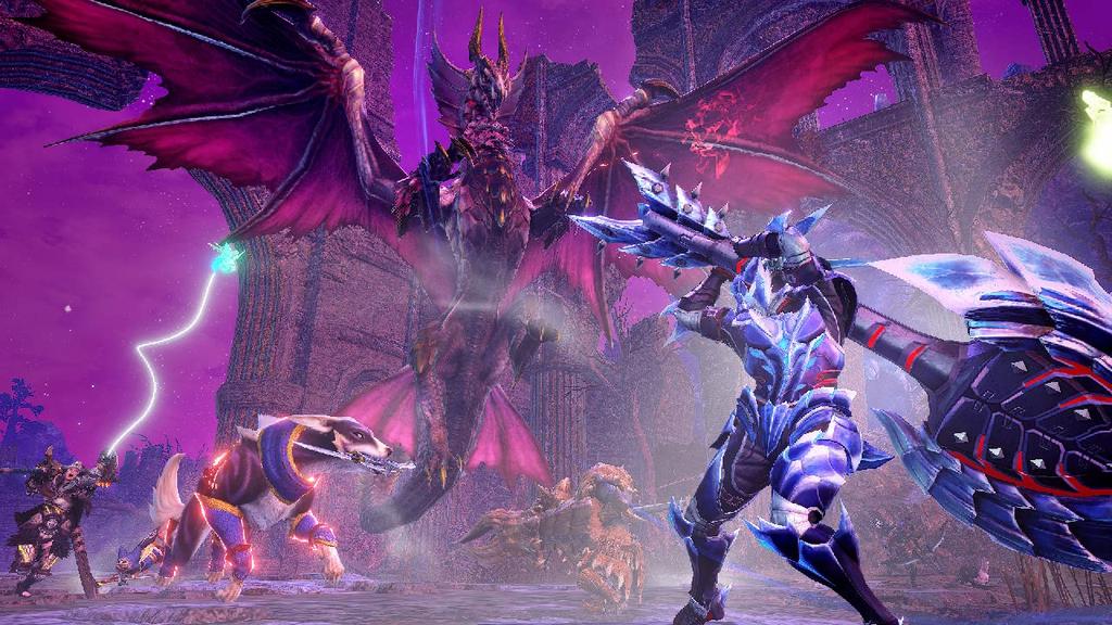 Monster Hunter Rise Sunbreak Set Switch Hunter Sunbreak Amiibo Mel Zena Palico Palico Monster Hunter Sunbreak Acrylic + - + [Monster Rise 3-piece