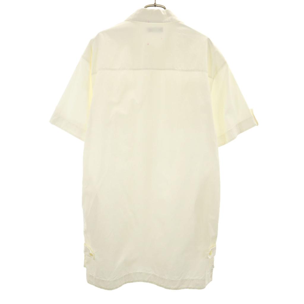 COACH Short sleeve Shirt dress Ivory CA380 Women Used
