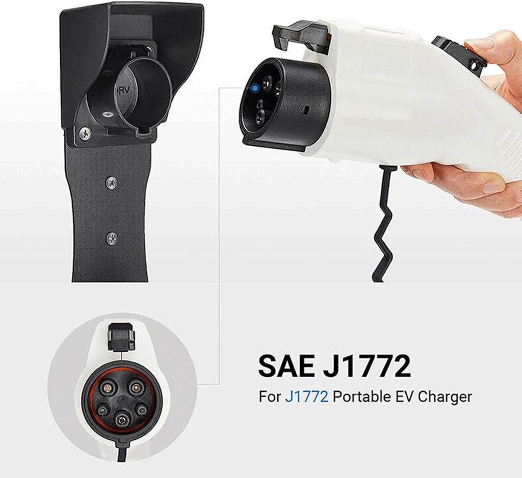 LEAUNGYOO EV Charger Electric Vehicle Charging Cable EV Charger EV Charger Cable EV Cord EV Charger EV Charging Cable EV Charger Rain Protection PHEV