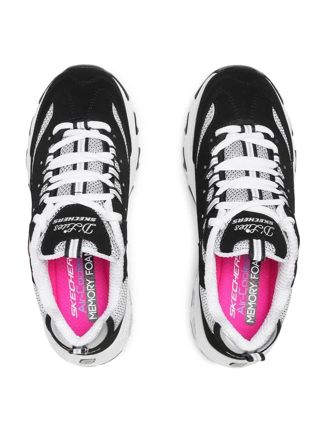 Sneakers Skechers Schwarz / Weiß Dlites Roam Around