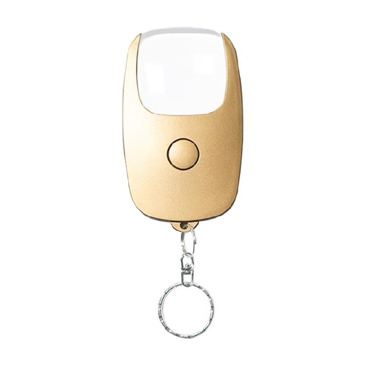 Keychain Magnifier with LED Light USB Rechargeable Magnifying Glass for Newspaper Reading Magnifying Lens Eye Loupe