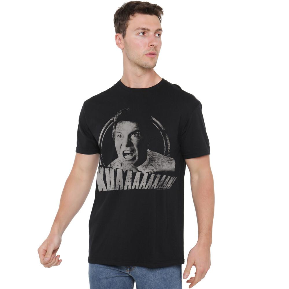 Star Trek Khan Distressed T-Shirt S-5XL Black S