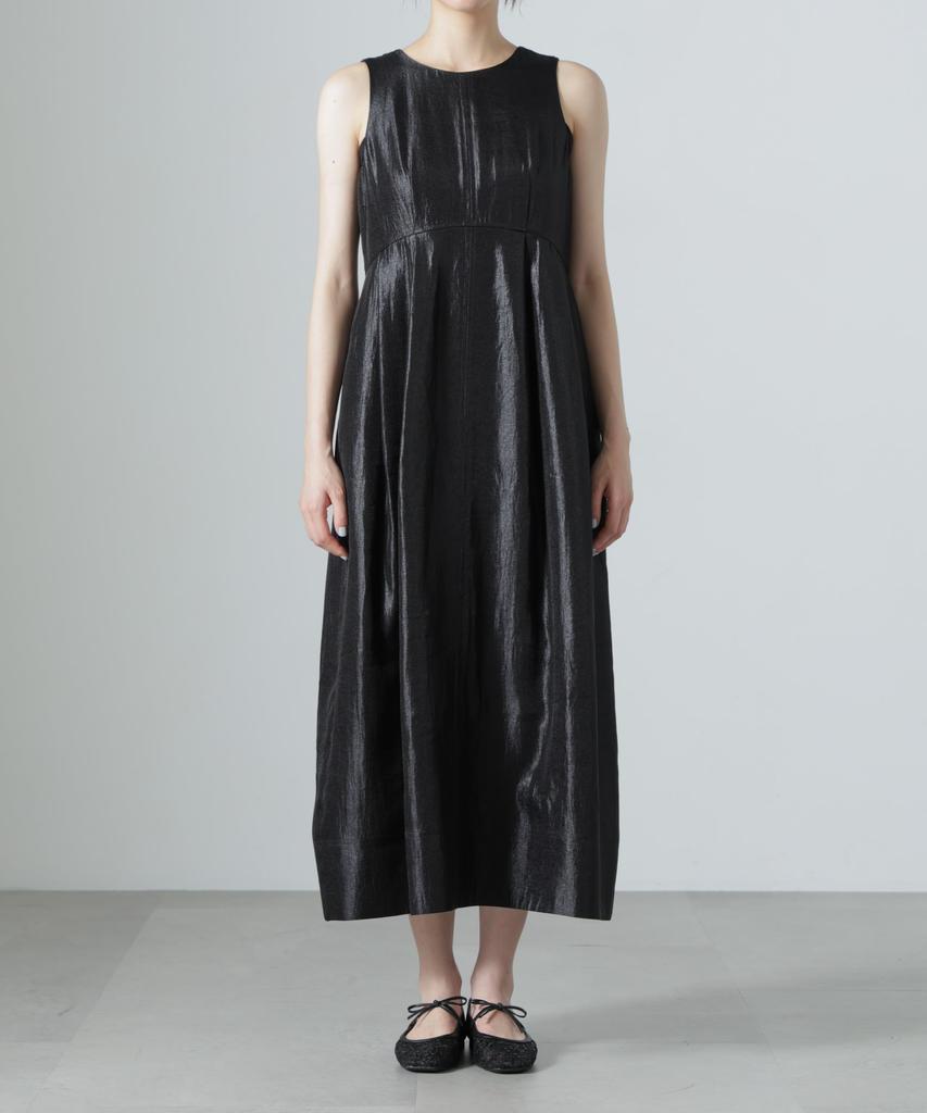 Shiny Tuck Size 040 [Nano Universe] Dress, Women's, M, Beige, 669-6219309