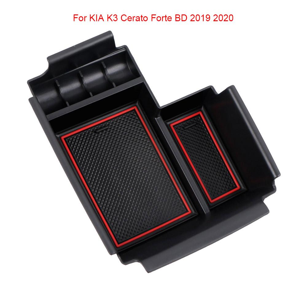 Car Central Armrest Storage Box Holder For KIA K3 Cerato Forte BD   Center Console Organizer Tidying