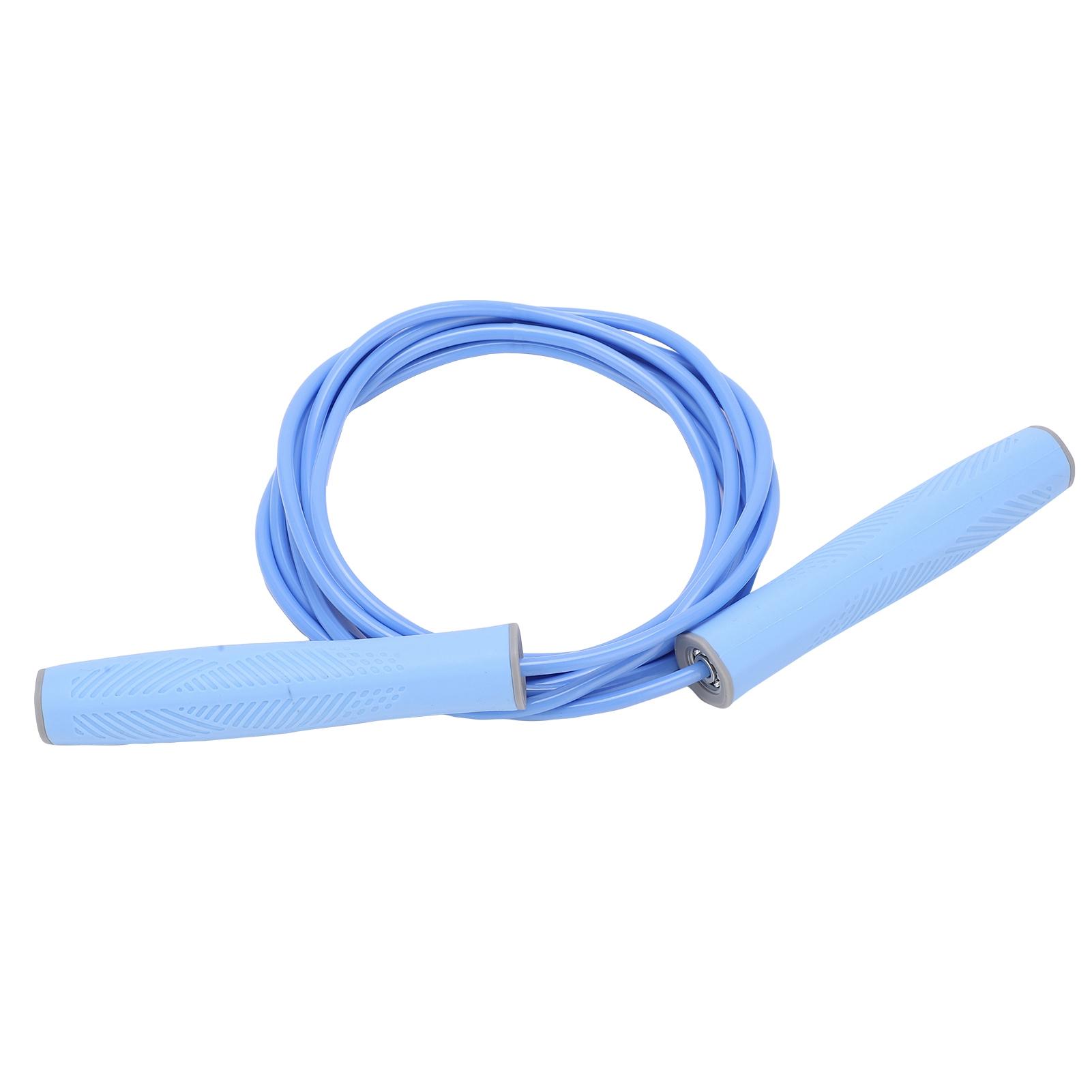 

Skipping Rope Non Shaking Cordless Winding Adjustable Jumping Rope for Exercise PE ClassBlue синий