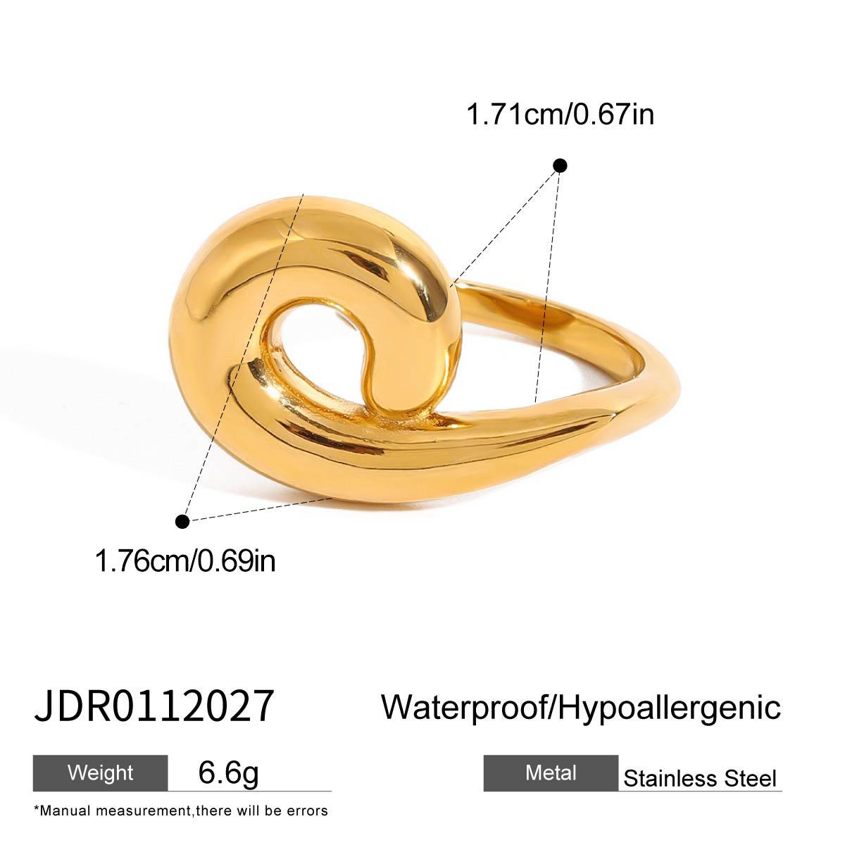 Jiedin Европейские и американские кольца из титановой стали кольца в стиле ins не тускнеющие ювелирные кольца ювелирные изделия из нержавеющей стали
