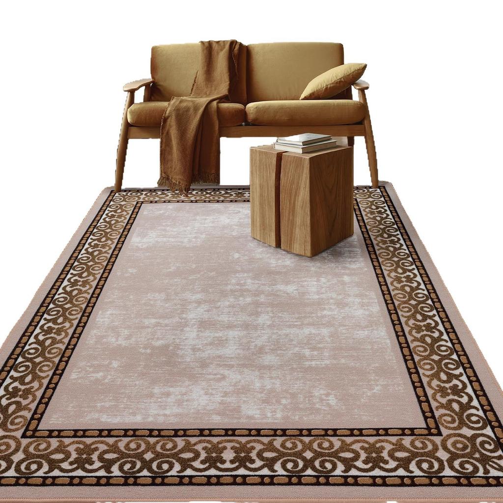 Classical Luxury Printed Carpet Living Room Dirt Resistant Sofa Carpet Bedroom Study Decoration Bedside Carpet