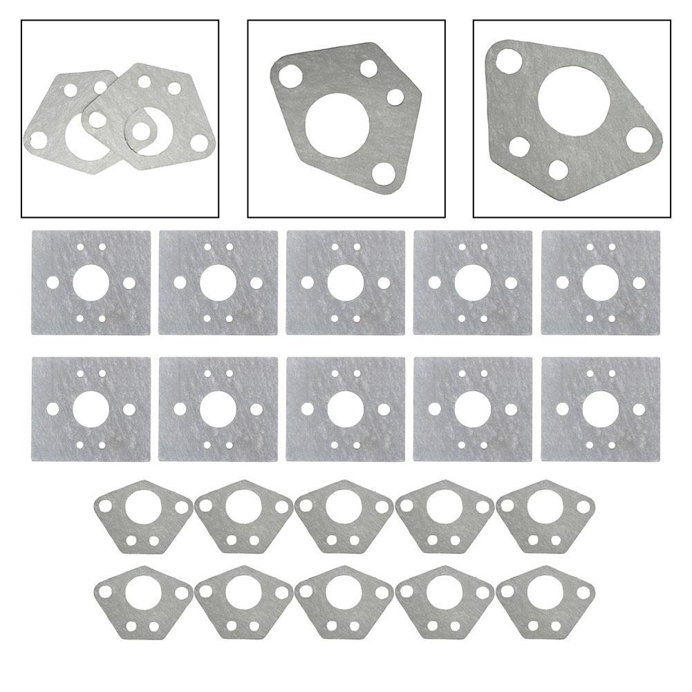 Essential Maintenance Pack of 20 Carbs Gaskets for Garden Tool Engines