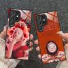 Aurora Aksnes Glass Mobile Phone Case for Samsung Galaxy S26 S25 S24 S23 S22 S21 S20 Note20 Plus FE Ultra Colorful Cover
