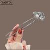Elegant Pearl U-shaped Hairpin for Women - New Chinese Style Updo Accessory 2025
