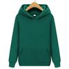 Men Unisex Solid Color Women Hoodie with Front Pocket for Spring and Autumn