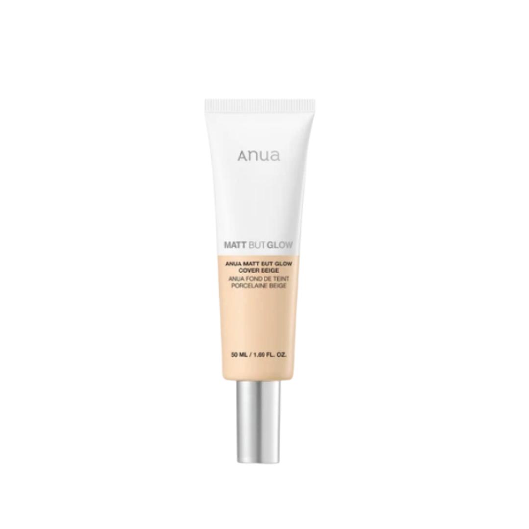 ANUA Fadeless Matte But Glow Cover Beige Tone-Up Base SPF Protection 50ml
