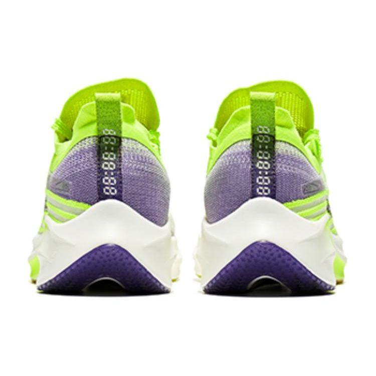 Hongxing Erke Soft Comfortable Shock Absorbing Non-Slip Wear-Resistant Rebound Low-Top Casual Running Shoes Men Sneakers Lime-Green 91122303584-503