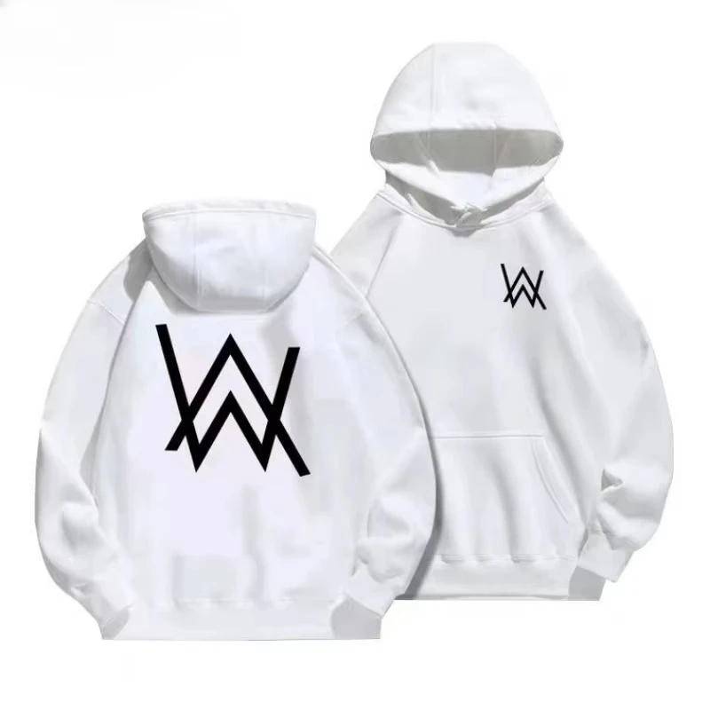 Alan Walker Damen Mode Hoodies Print Pullover Kapuzenpullover Musik Rapper Hip Hop Jogginghosen Sänger Sweatshirt für Fans Herren Oberteile