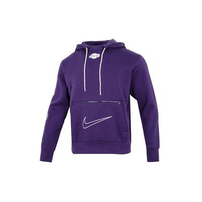 Nike Sport Casual Hooded Long Sleeve Sweatshirt Men Tops Purple DR2420-535