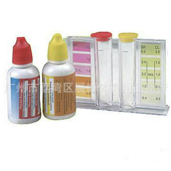 2-in-1 Pool Water Test Kit: Measures pH & Chlorine Levels