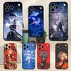 Wuthering W-Waves Game Phone Case For iPhone 17,16,15,14,13,12,11 Plus,Pro Max,XS,X,XR,SE,Mini,8,7,Soft Silicone Black Cover