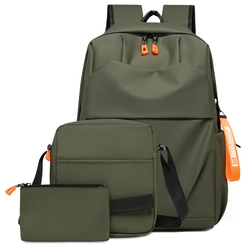 3-teiliges Rucksack-Set, mit Umhängetasche und Beutel, Große Kapazität, Leicht und Atmungsaktiv, Outdoor-Rucksack