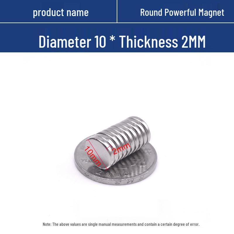 Round Neodymium Iron Boron Magnet, High Strength, Strong Magnetic Force, Small Size, China