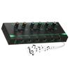 Headphone Amplifier 6 Channel Metal Stereo Amplifier for Recording Room