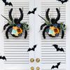 Artificial Spider Door Sign Creative Halloween Door Wreath Halloween Door Decorations  Indoor Decor