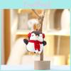 Porte-clés Peluche Pingouin en Peluche Courte Douce pour Filles et Enfants