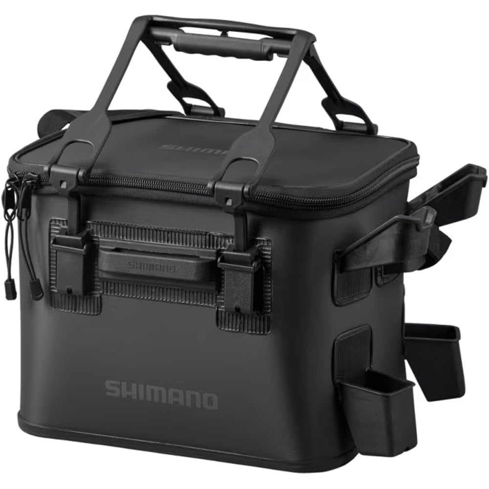 Shimano Rod Rest Tackle Bag Hard Type BK-021W Black 27L Storage for Fishing Gear