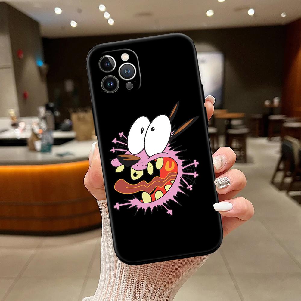 C-Courage C-Cowardly D-Dog Case for Samsung Galaxy M06 M15 M16 M35 M55 M56 A36 A42 A50 A50S A51 A52 A32 A33 A05 A05S A06 A16 A20