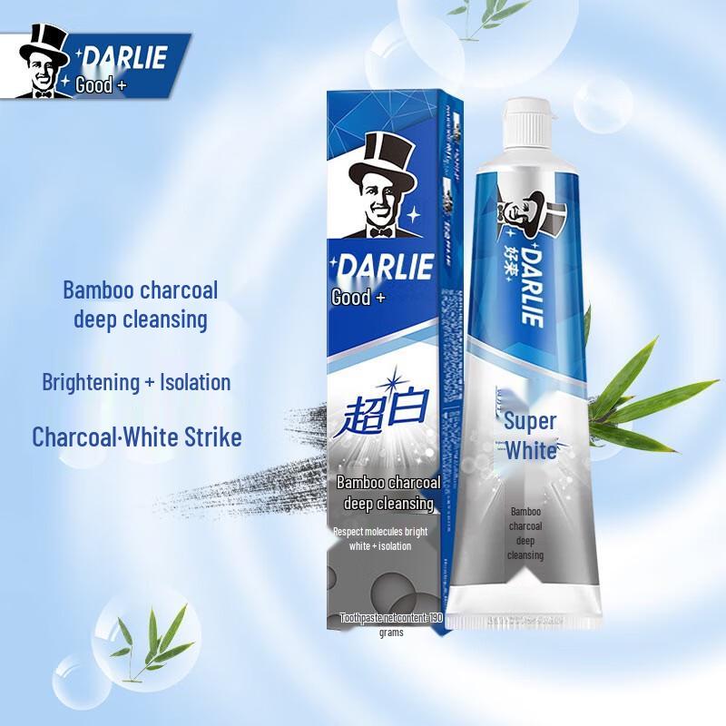

Darlie Ultra White Bamboo Charcoal Deep Clean Toothpaste 3-Pack