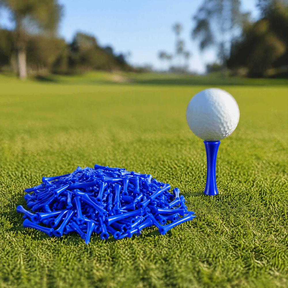 100pcs 68mm Length Step Down Golf Tees 1 1/4 Inch Size Castle Golf Tees For Women