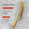 Steel Wire Cleaning Brush with Handle for Grill and Kitchen Rust Removal