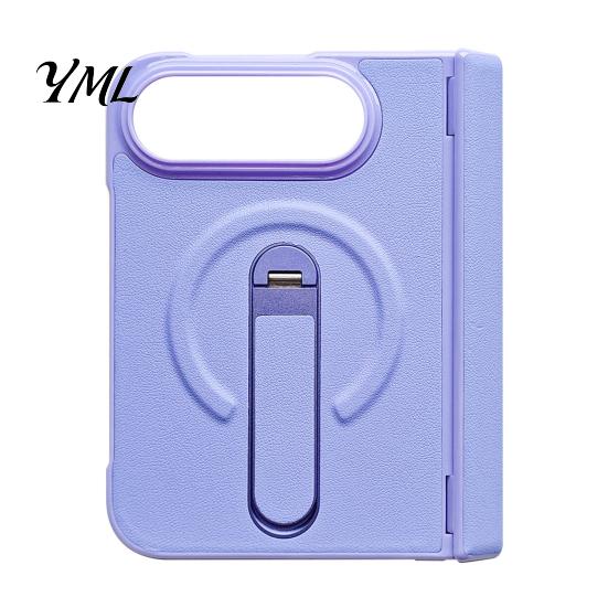 Full Body Coverage Protective Case Faux Leather Phone for iPhoneDuo, Cover with Hinge Protection, Strong Magnetic Attachment Folding Built-in