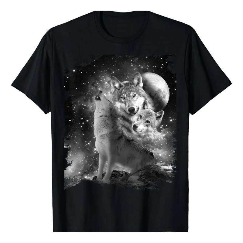 Familia De Lobos Blancos Y Negros De Random Galaxy, Wolves H S разноцветный