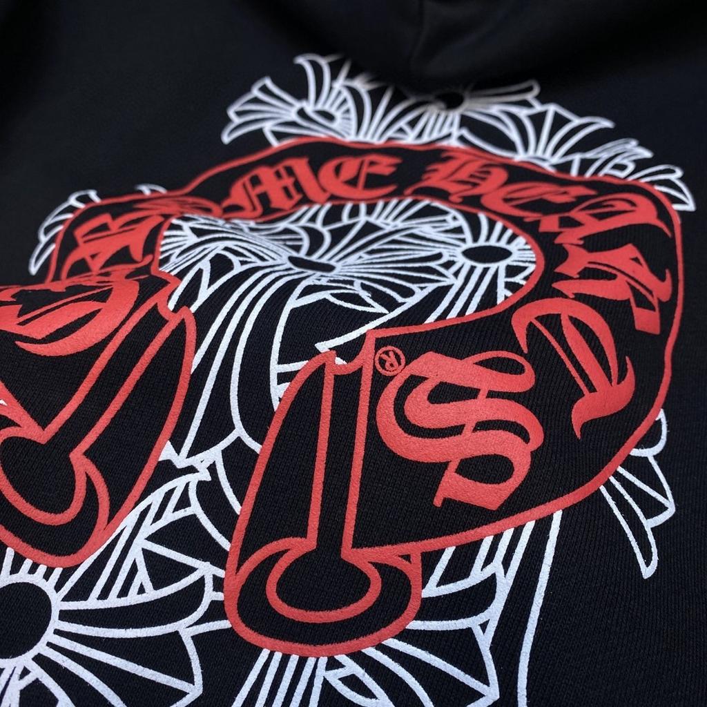 8360 CHROME HEARTS 2026 New Spring and Autumn Plus-size Thin Style Classic Style Logo Zipper Hooded Sweatshirt for Couples