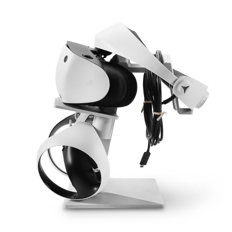 Suporte e Base para Headset e Controles PS VR2 Organizadores de Armazenamento Rack Estável Suporte Acessórios VR