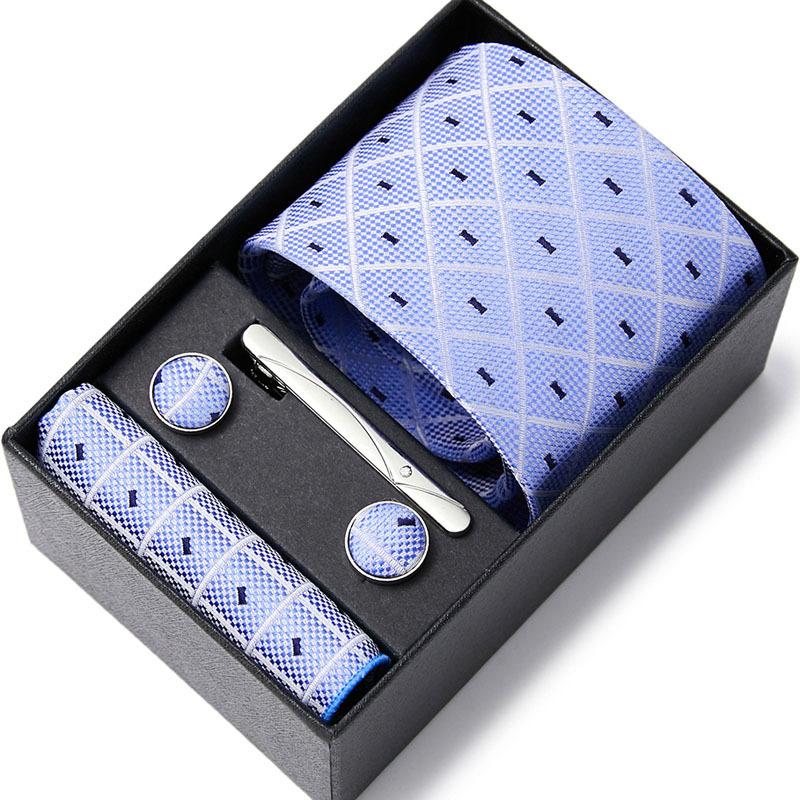 Nouvelle Cravate pour Homme Six Pièces Affaires Mariage Cravate pour Homme