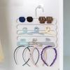 Organizador de 5 capas para guardar garras de pelo, gran capacidad, soporte para diadema engrosado, colgador de horquillas para colgar en la pared, espacio para mujeres