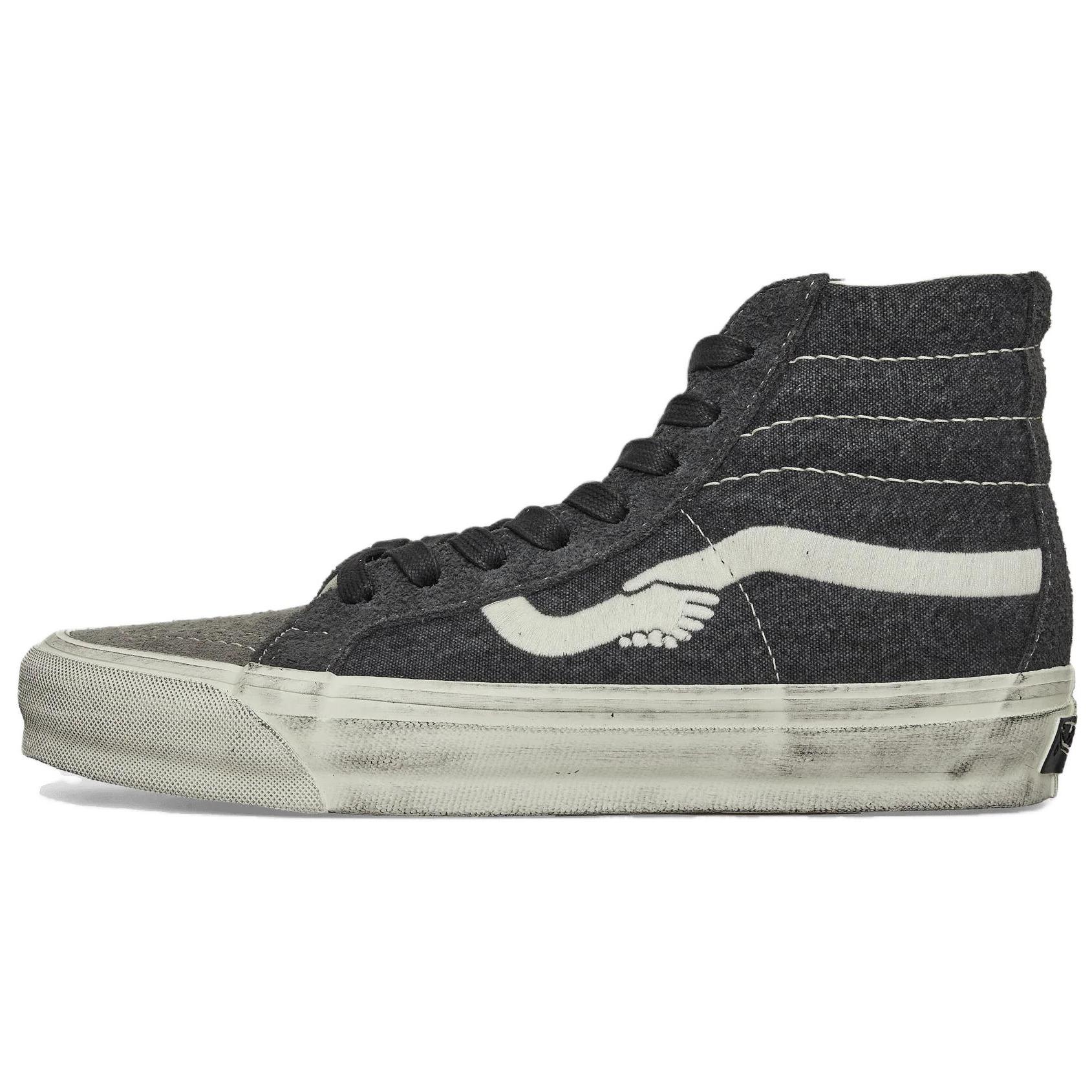 

Vans Sk8 Hi Reissue Notre Raven Sneakers VN000CR0RVN1 44.5