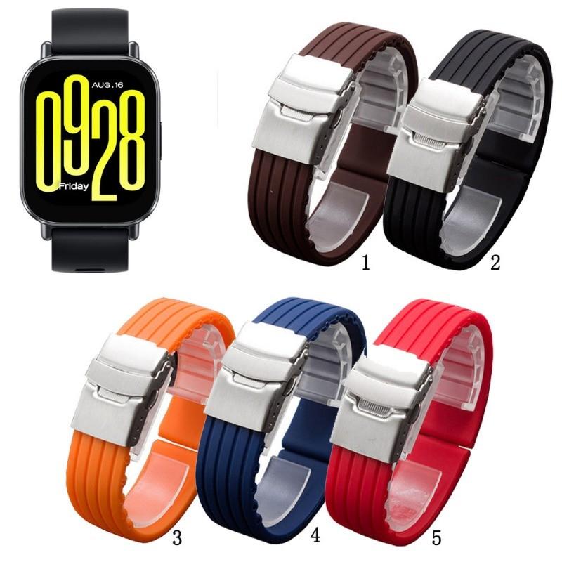 Quick Release Weiche Silikon Uhrenarmbänder Uhr Strap für Redmi Uhr 5 Aktive Watch5 Lite Gummi Sport Bands Armband