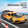 1/24 Scale BENZ AMG ONE Sports Car Models Alloy Diecast Toy Vehicle W/ Sound and Light