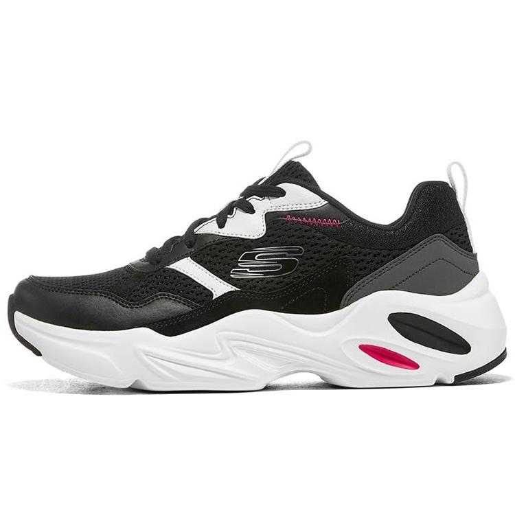 (WMNS) Skechers Stamina Airy LeisureSport Shoes Black/White Women s 149518-BKW EU 35