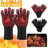 Oven Baking Cooking Heat Insulation Glove Fireproof High Temperature Resistance BBQ Gloves
