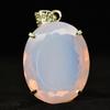 925 Sterling Silver CERTIFIED 147.45 Ct Australian Opal Oval Cut Pendant Gems MY-PD-130-NS
