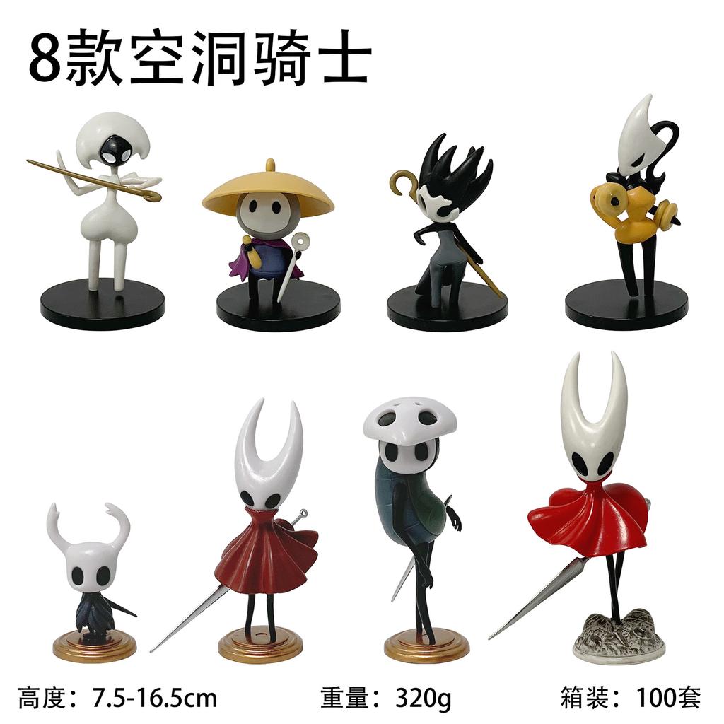 Hollow Knight Battle Version Action Figures The Knight Hornet Quirrel Grub Collectible Model Desktop Ornament For Game Fans