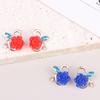 Women Rose Earrings Colorful Flower Earrings Jewelry Party Gifts Accessories
