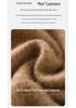 Women's Thick V-neck Cashmere Sweater: Pure Color Loose Knit for Autumn and Winter