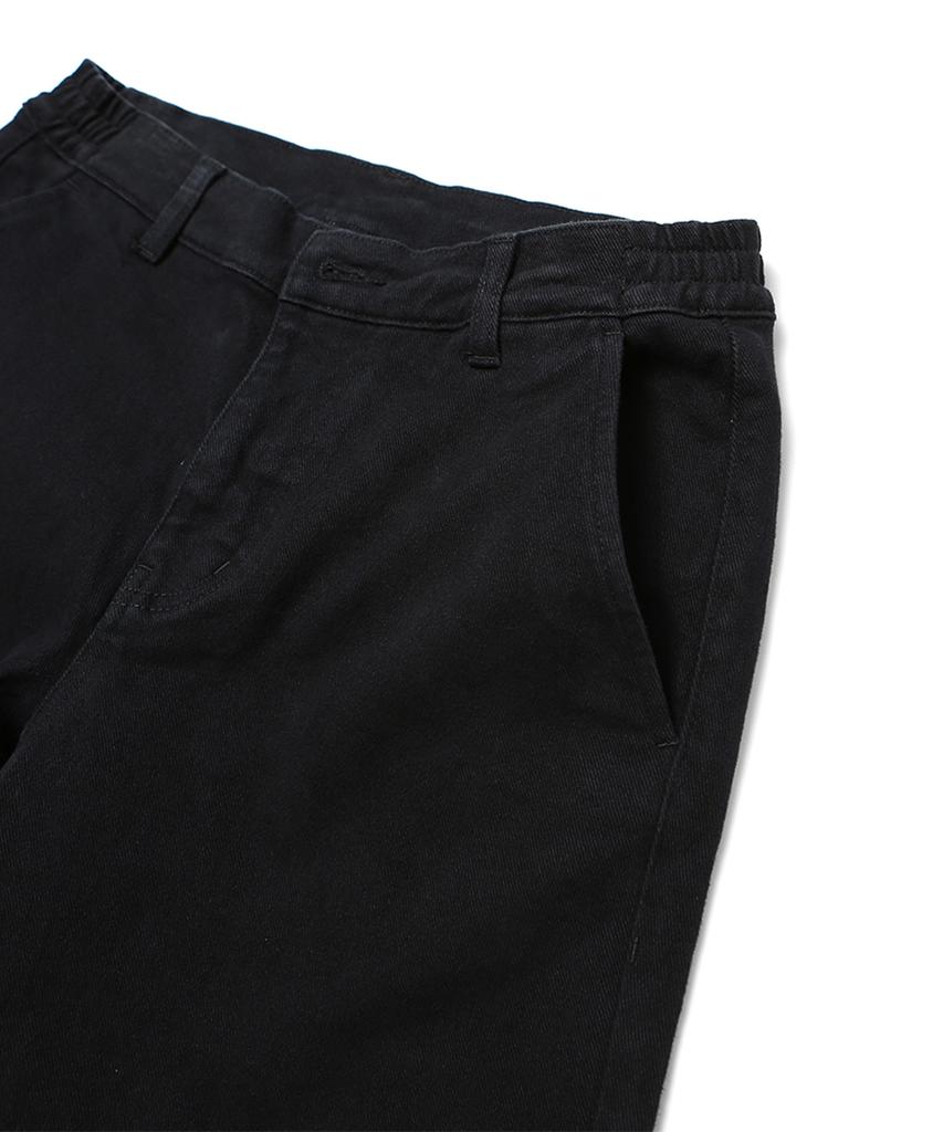 UCLA Men'S Colored Denim Side Banding Wide Pants [Black](Uz9Dp01_39)
