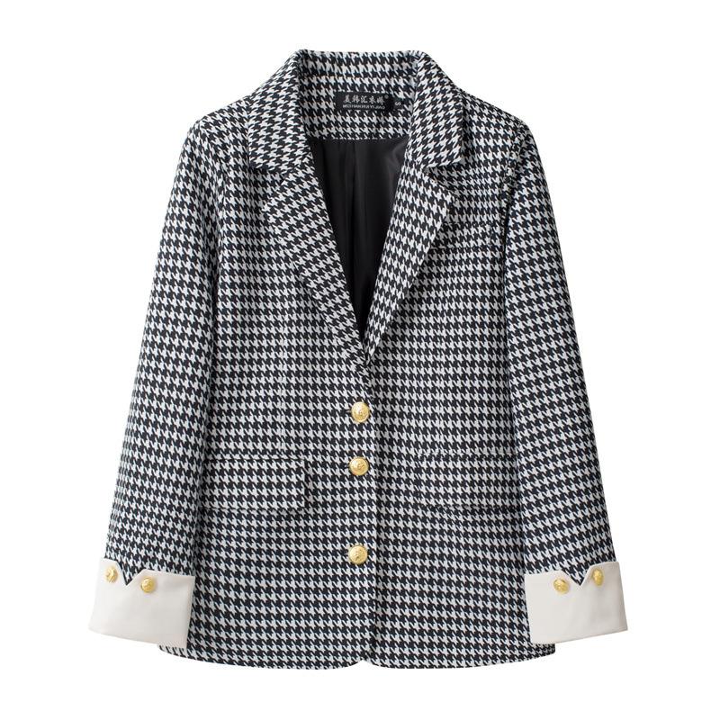 White blazer women's spring new casual temperament celebrity high-end fashion suit